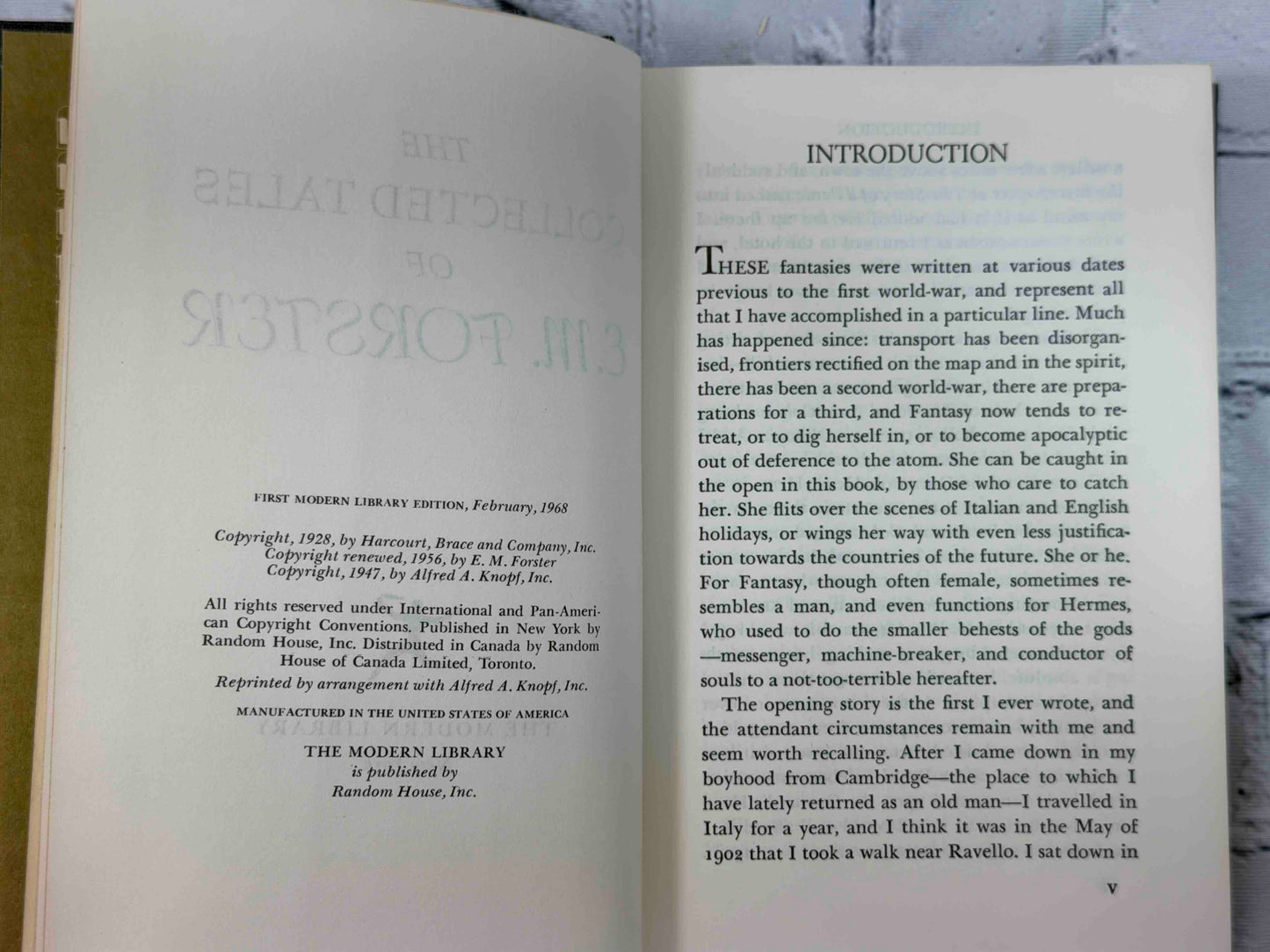 the Collected Tales of E.M. Forster