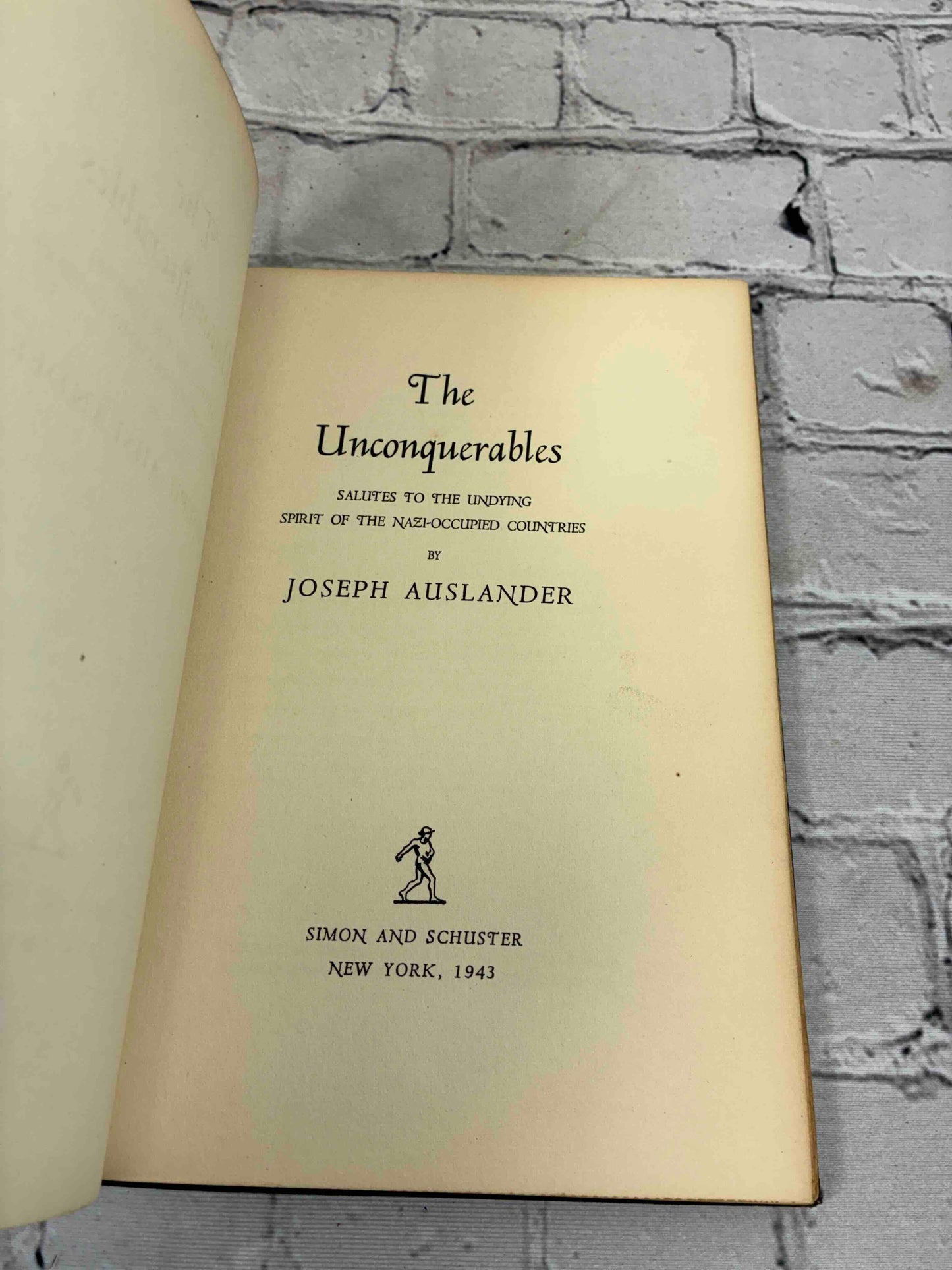 The Unconquerables (SIGNED)