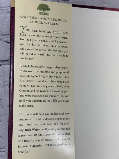 The Purpose Driven Life Journal by Rick Warren [2002]