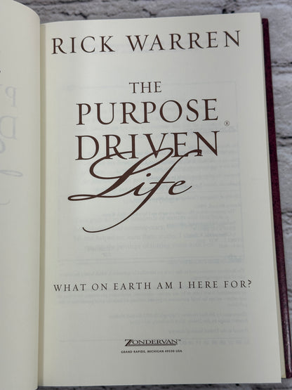 The Purpose Driven Life Journal by Rick Warren [2002]