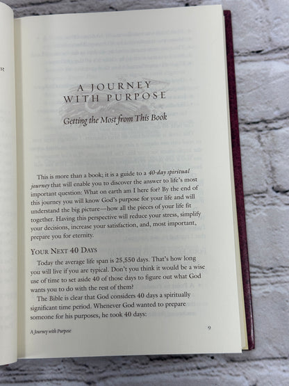 The Purpose Driven Life Journal by Rick Warren [2002]