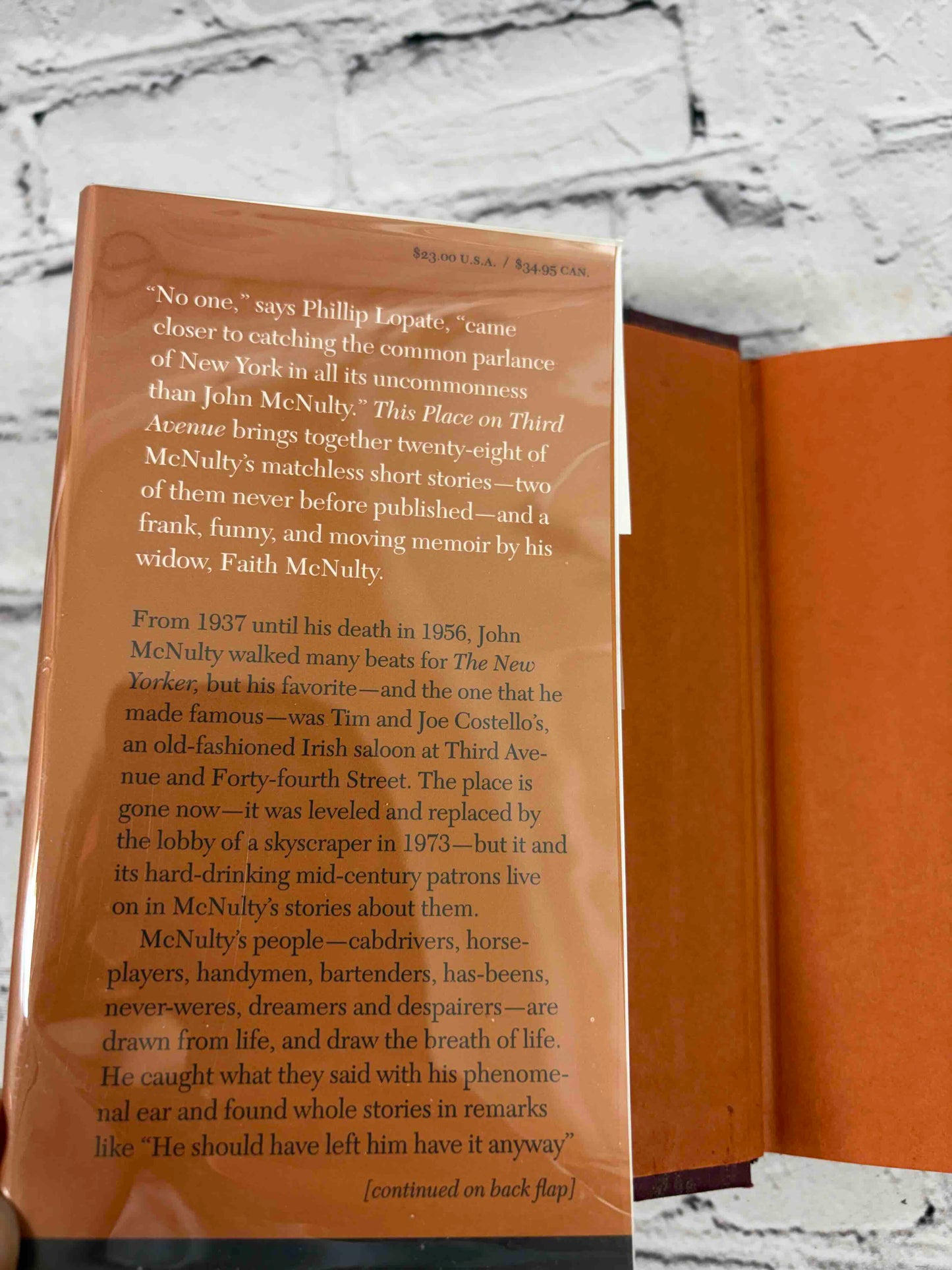 This Place on Third Avenue: The New York Stories of John McNulty