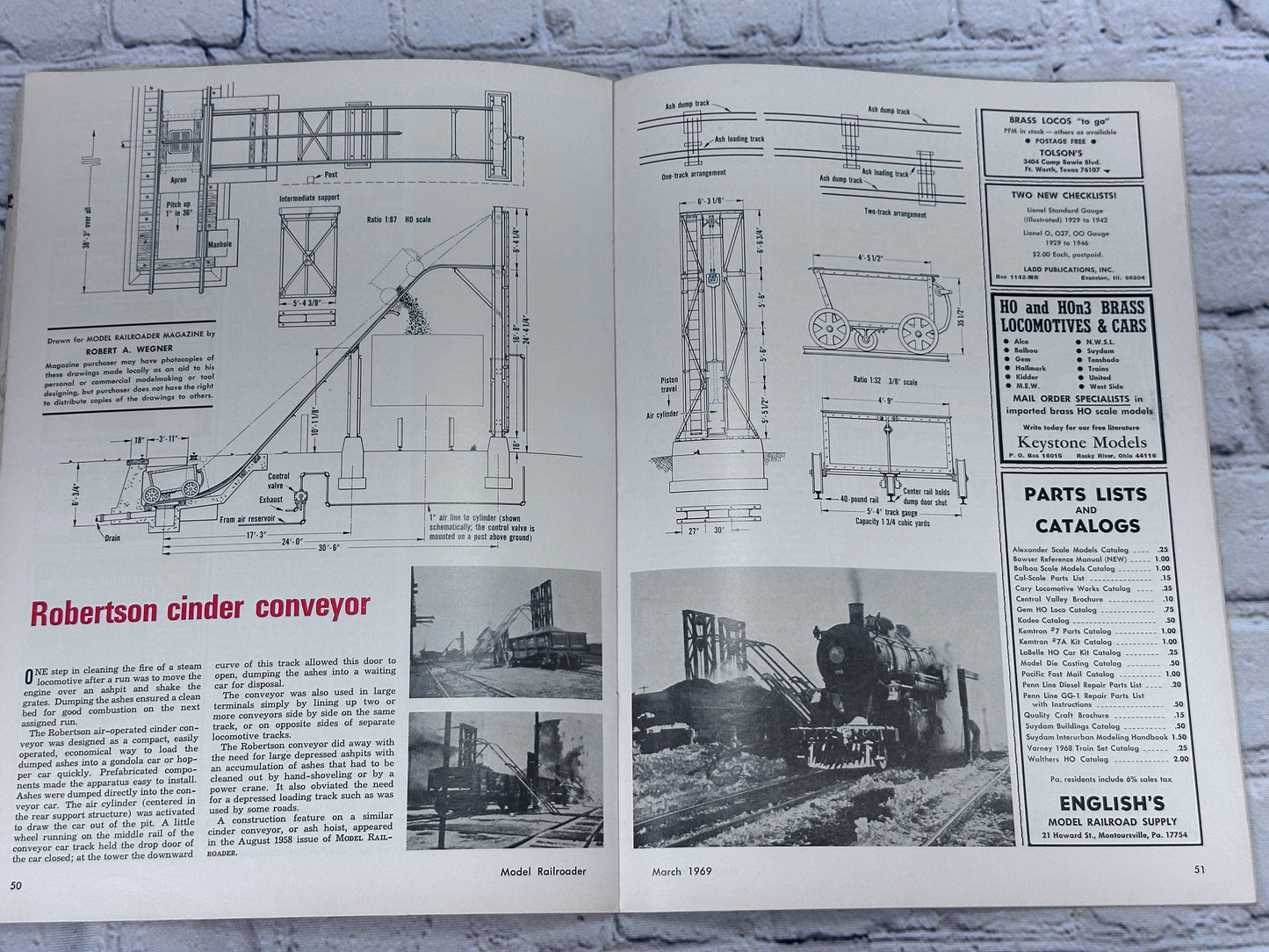 Model Railroader [Vo. 36, No. 3 · March 1969]