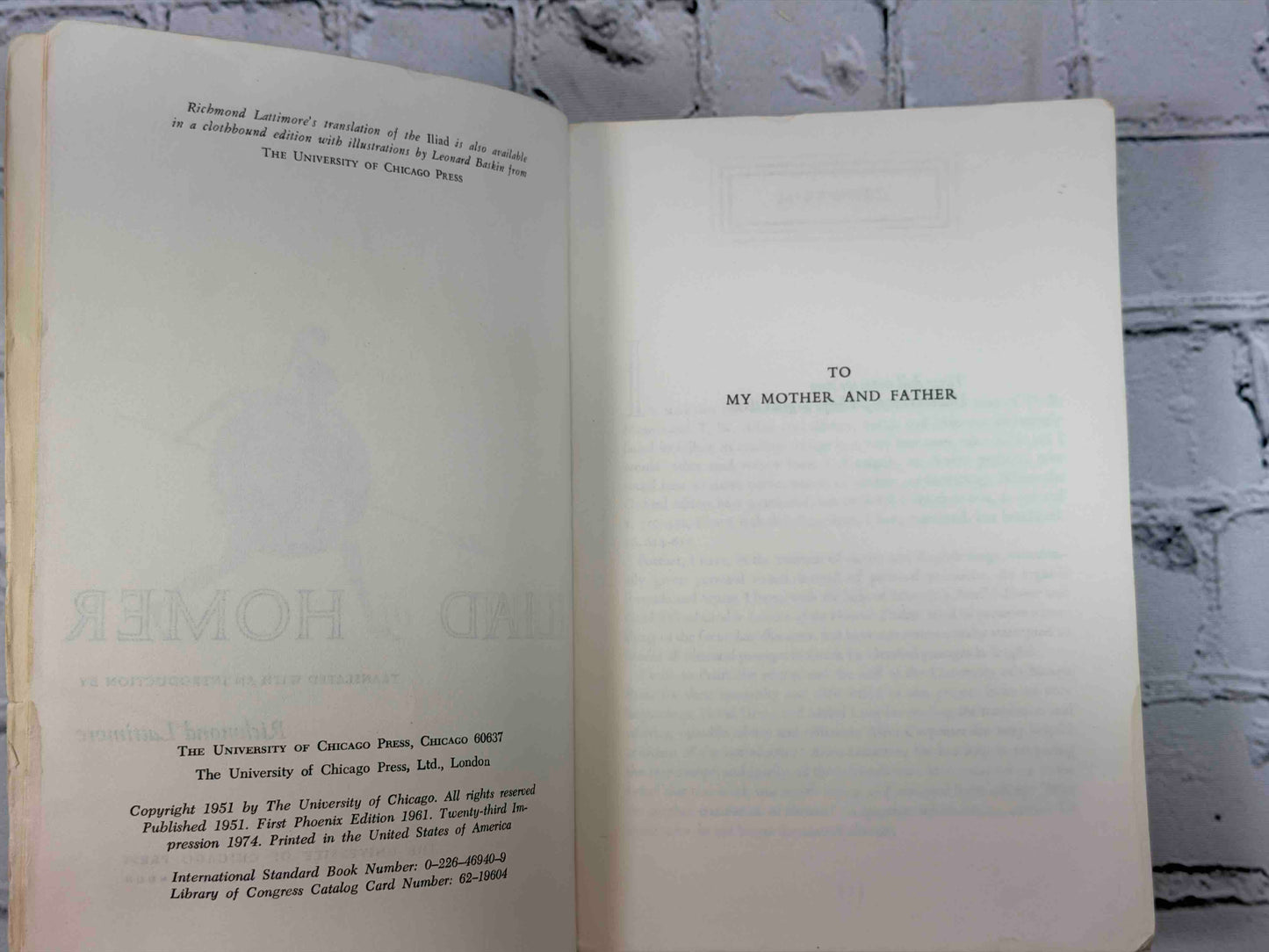 The Iliad of Homer