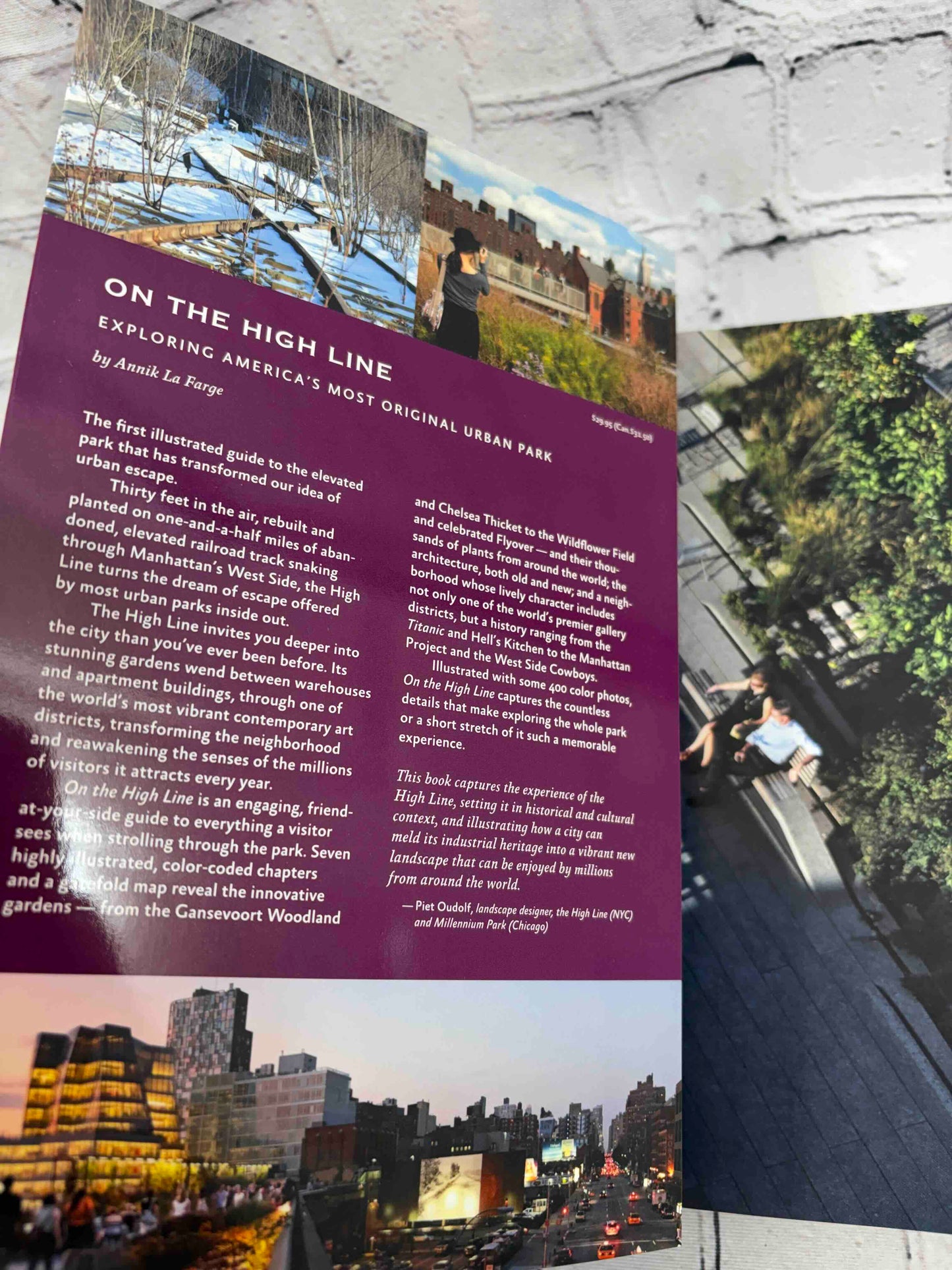 On the High Line: Exploring America's Most Original Urban Park