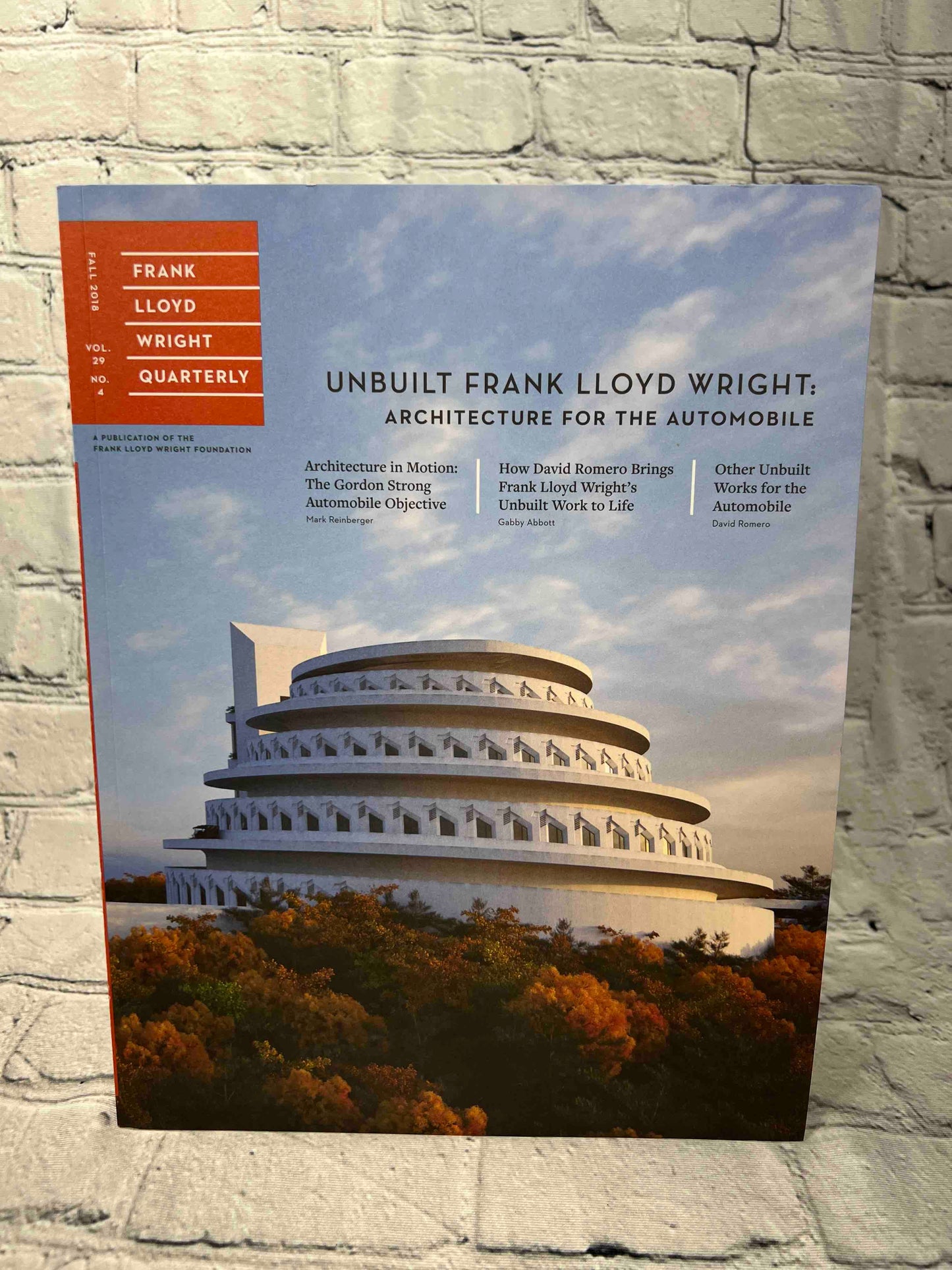 Frank Lloyd Wright Quarterly [Spring Summer Fall 2018]