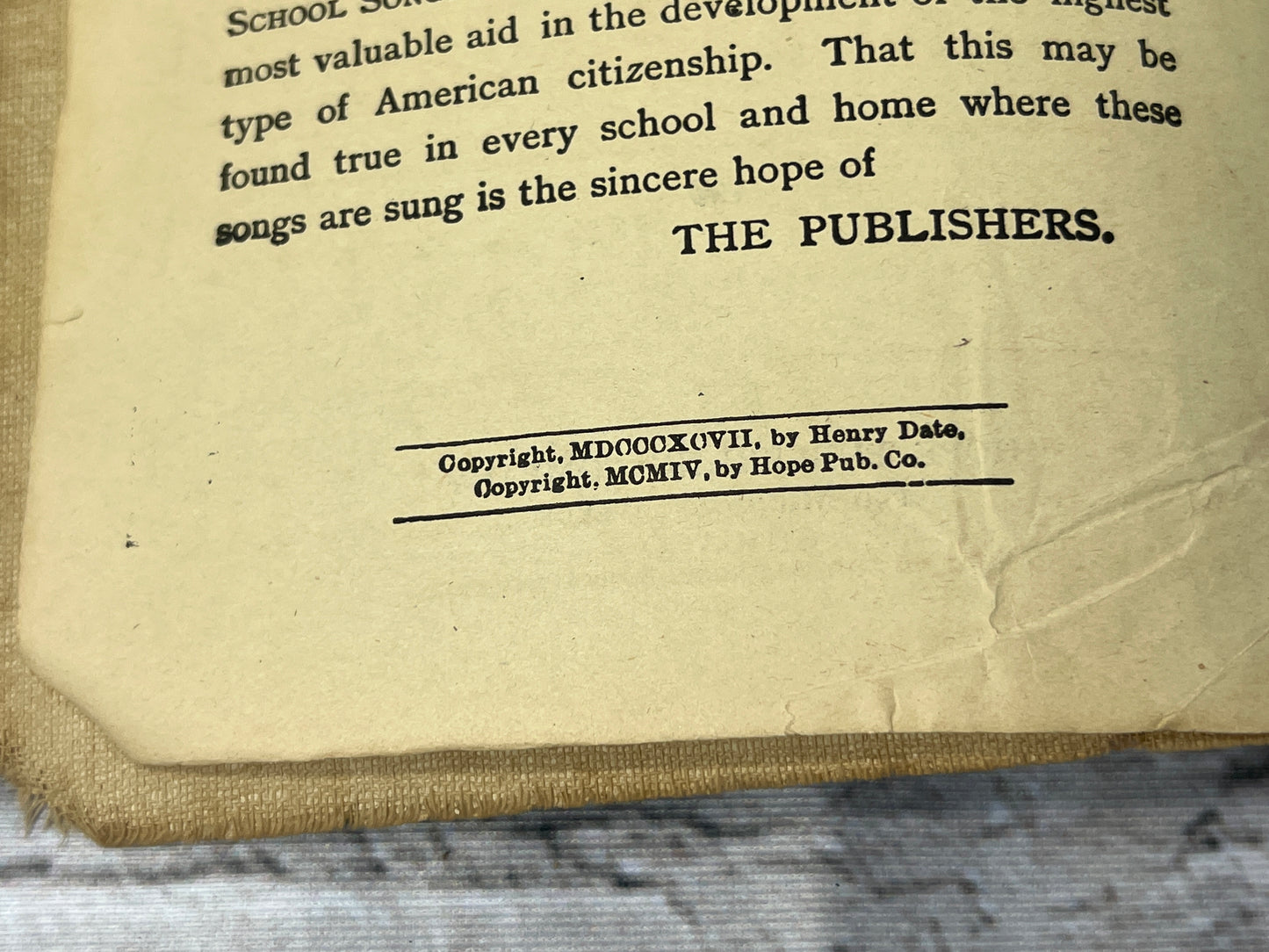 Uncle Sam’s School Songs by Charles K. Langley [1904]