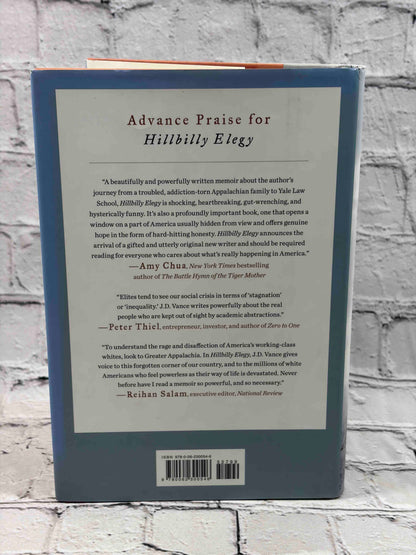 Hillbilly Elegy: A Memoir of a Family and Culture in Crisis
