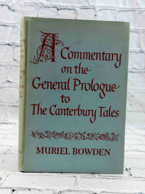 A Commentary on the General Prologue to The Canterbury Tales