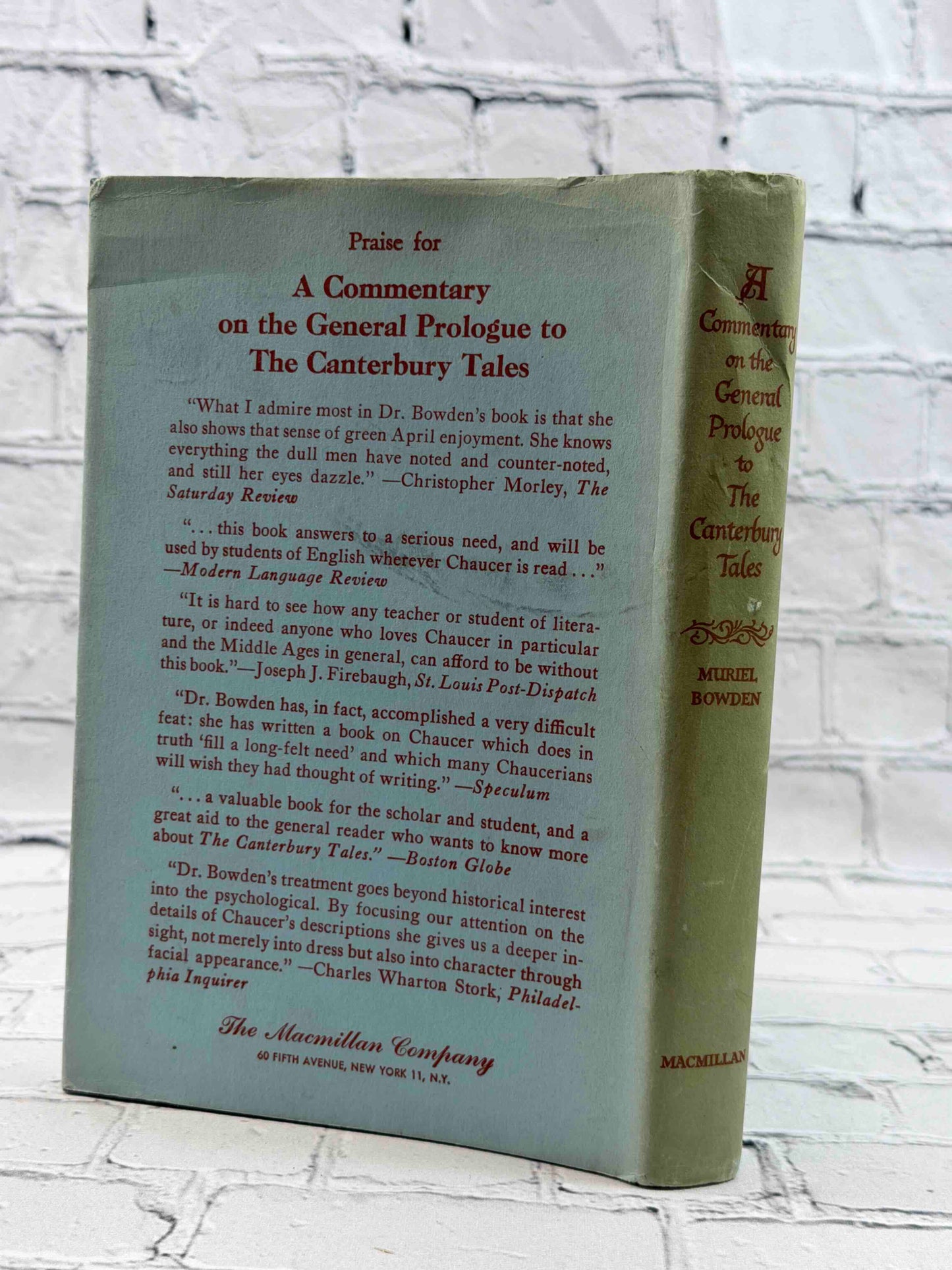 A Commentary on the General Prologue to The Canterbury Tales