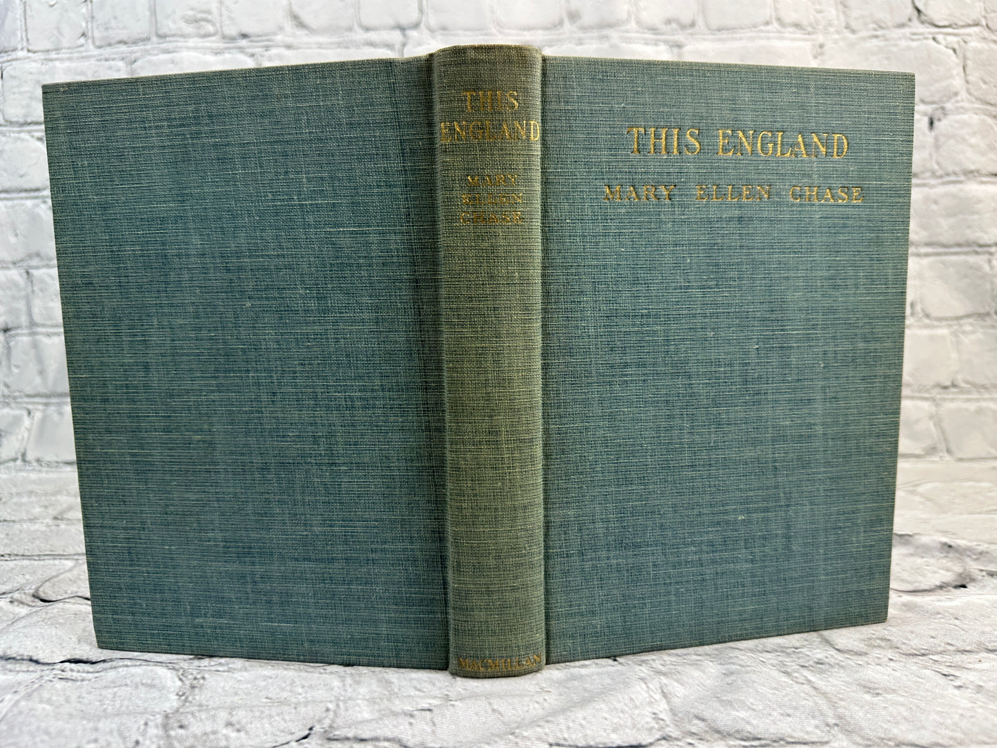 This England By Mary Ellen Chase [1936 · First Edition]