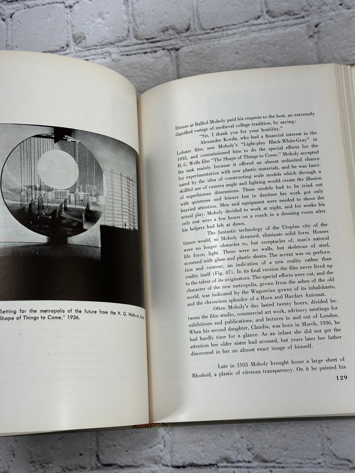 Moholy-Nagy A Biography by Sibyl Moholy-Nagy [1st Edition · 1950]