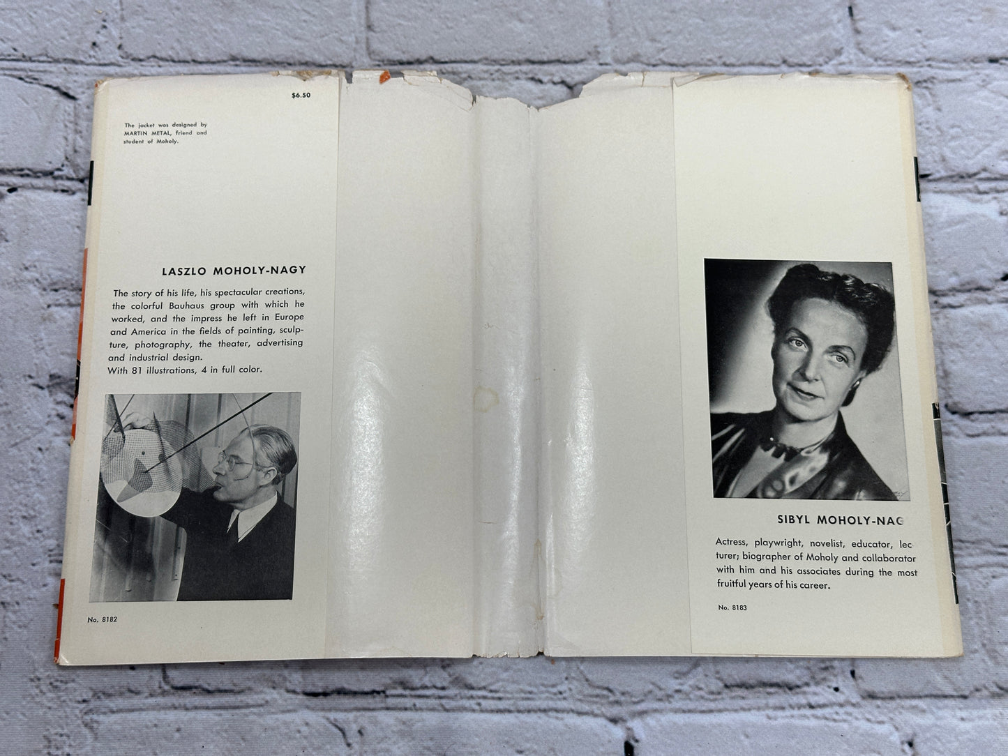 Moholy-Nagy A Biography by Sibyl Moholy-Nagy [1st Edition · 1950]