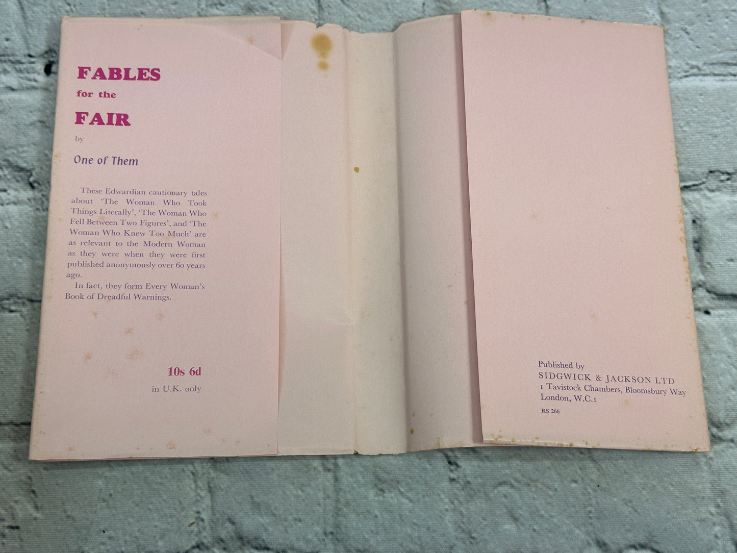 Fables for the Fair by One of Them [1966]