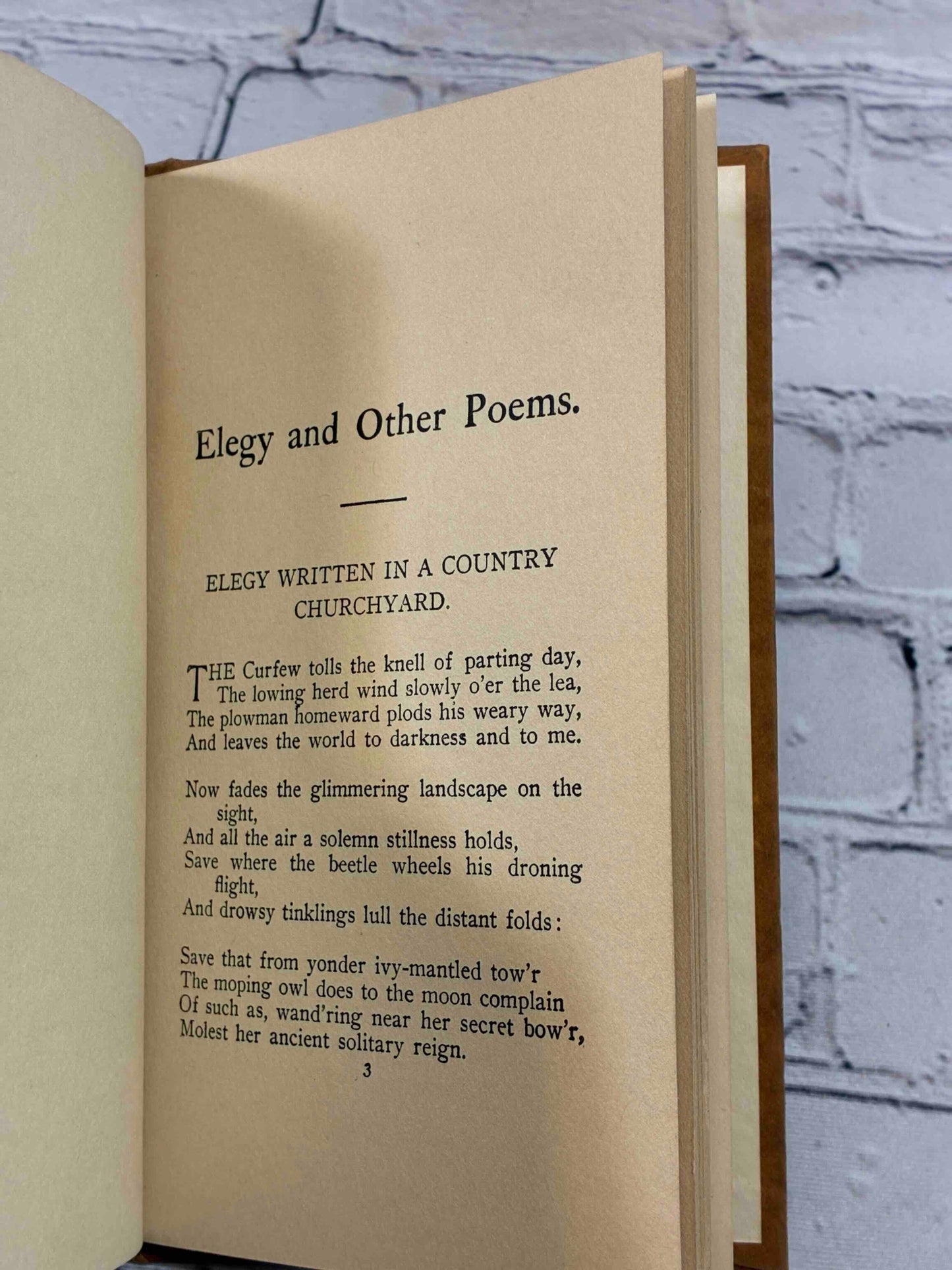 Gray's Elegy Written in a Country Churchyard