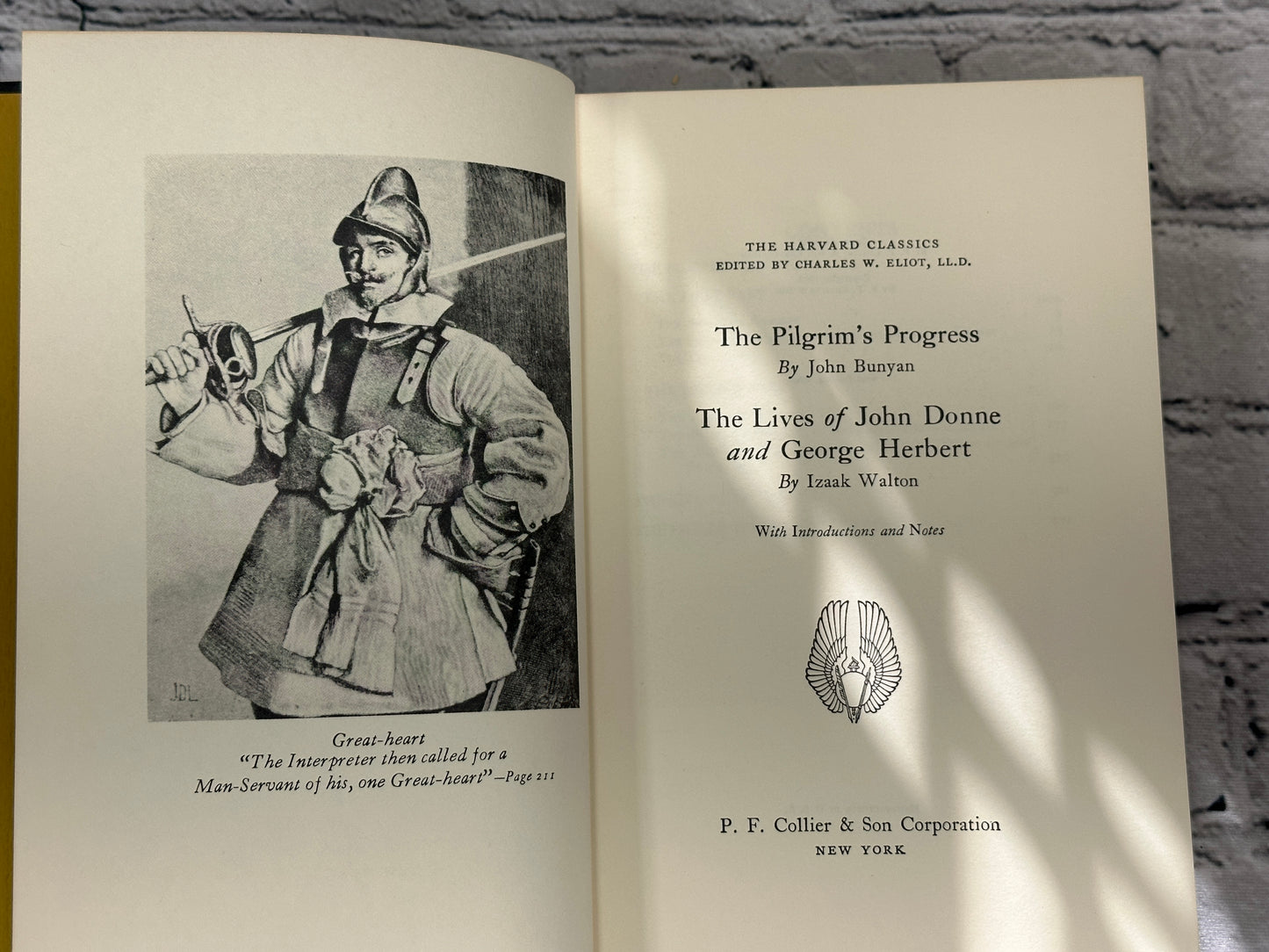 Harvard Classics: Pilgrim's Progress & The Lives of John Donne & George..[1969]