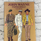 John Wayne Paper Dolls Collection Book Full Color by Tom Tierney [1981]