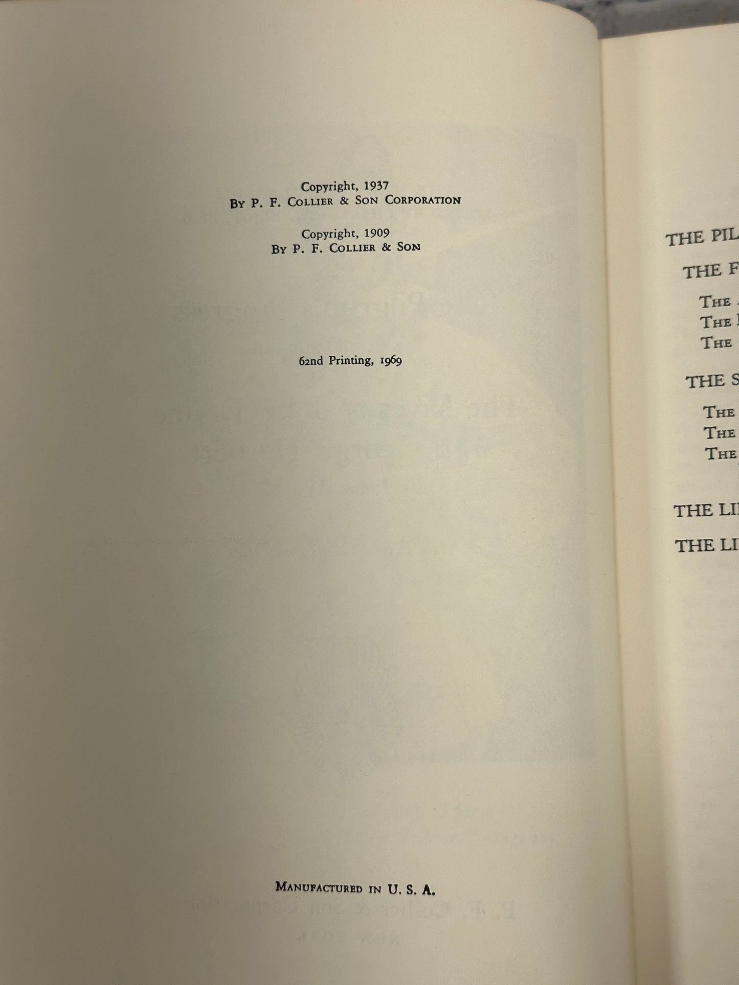 Harvard Classics: Pilgrim's Progress & The Lives of John Donne & George..[1969]