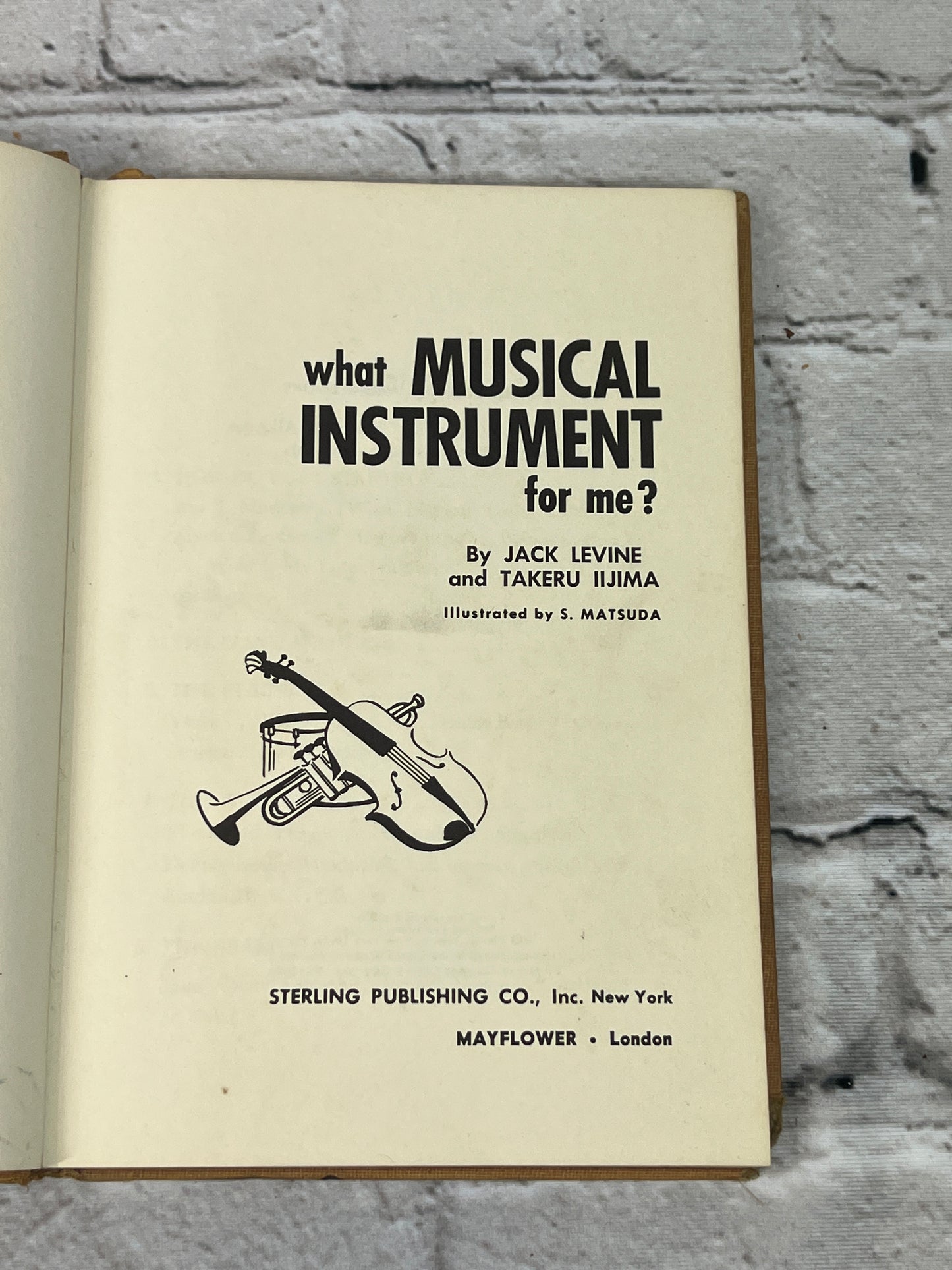 What Musical Instrument for Me? By Jack Levine and Takeru Iijima (1959)