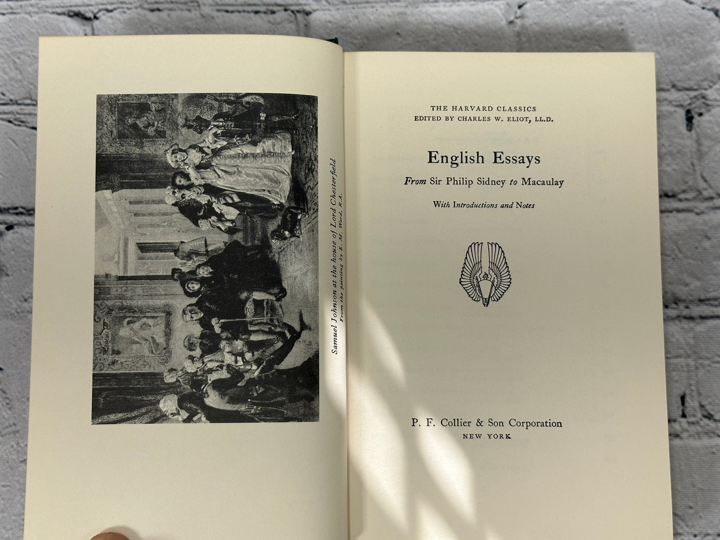 Harvard Classics: English Essays, From Sir Philip Sidney to Macaulay [1969]