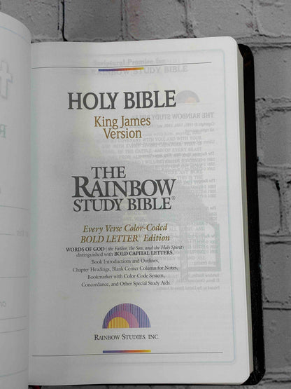The Rainbow Study Bible: Holy Bible Containing the Old and New Testaments, King James Version