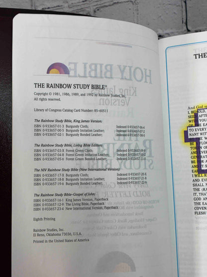 The Rainbow Study Bible: Holy Bible Containing the Old and New Testaments, King James Version