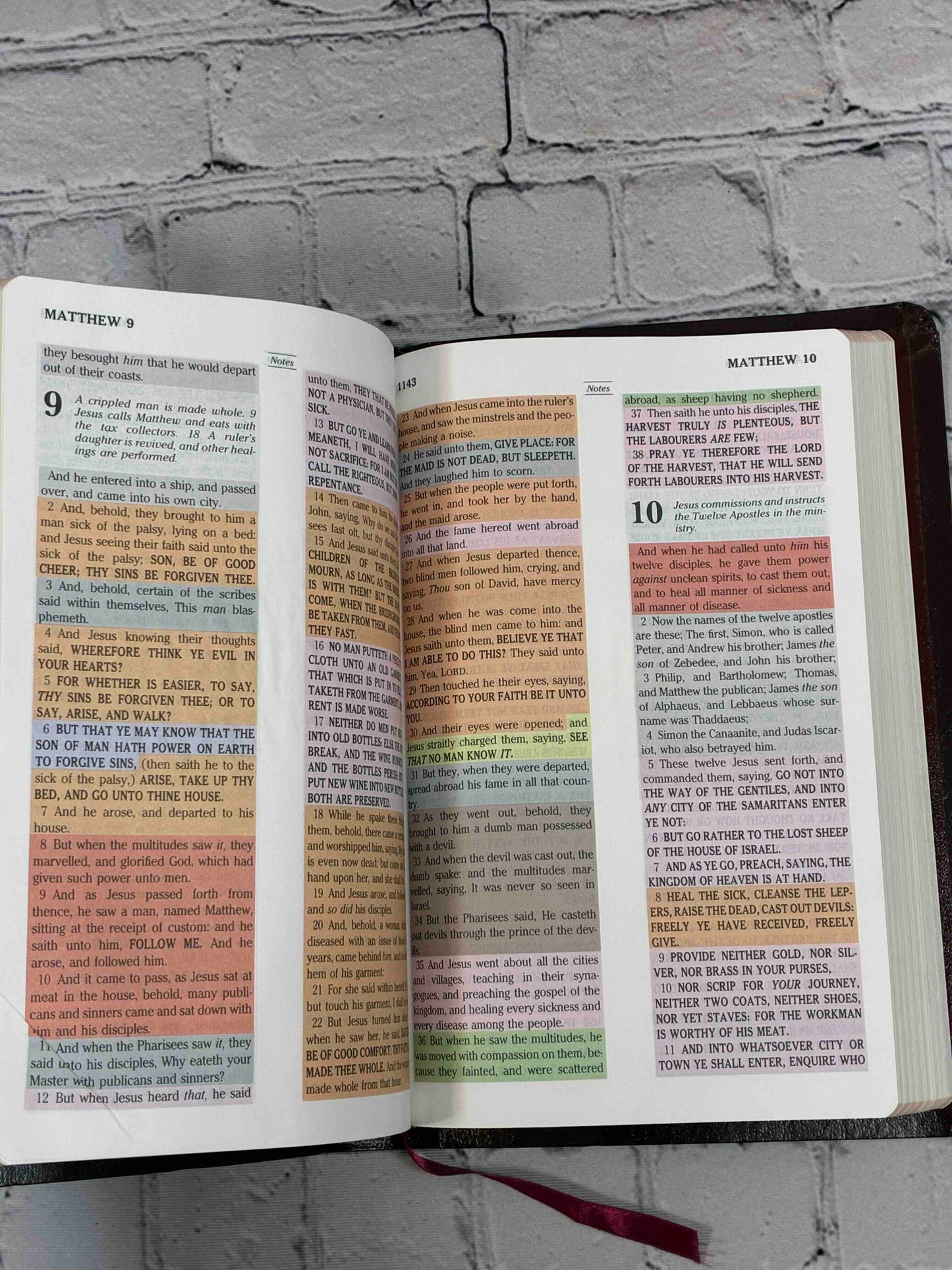 The Rainbow Study Bible: Holy Bible Containing the Old and New Testaments, King James Version