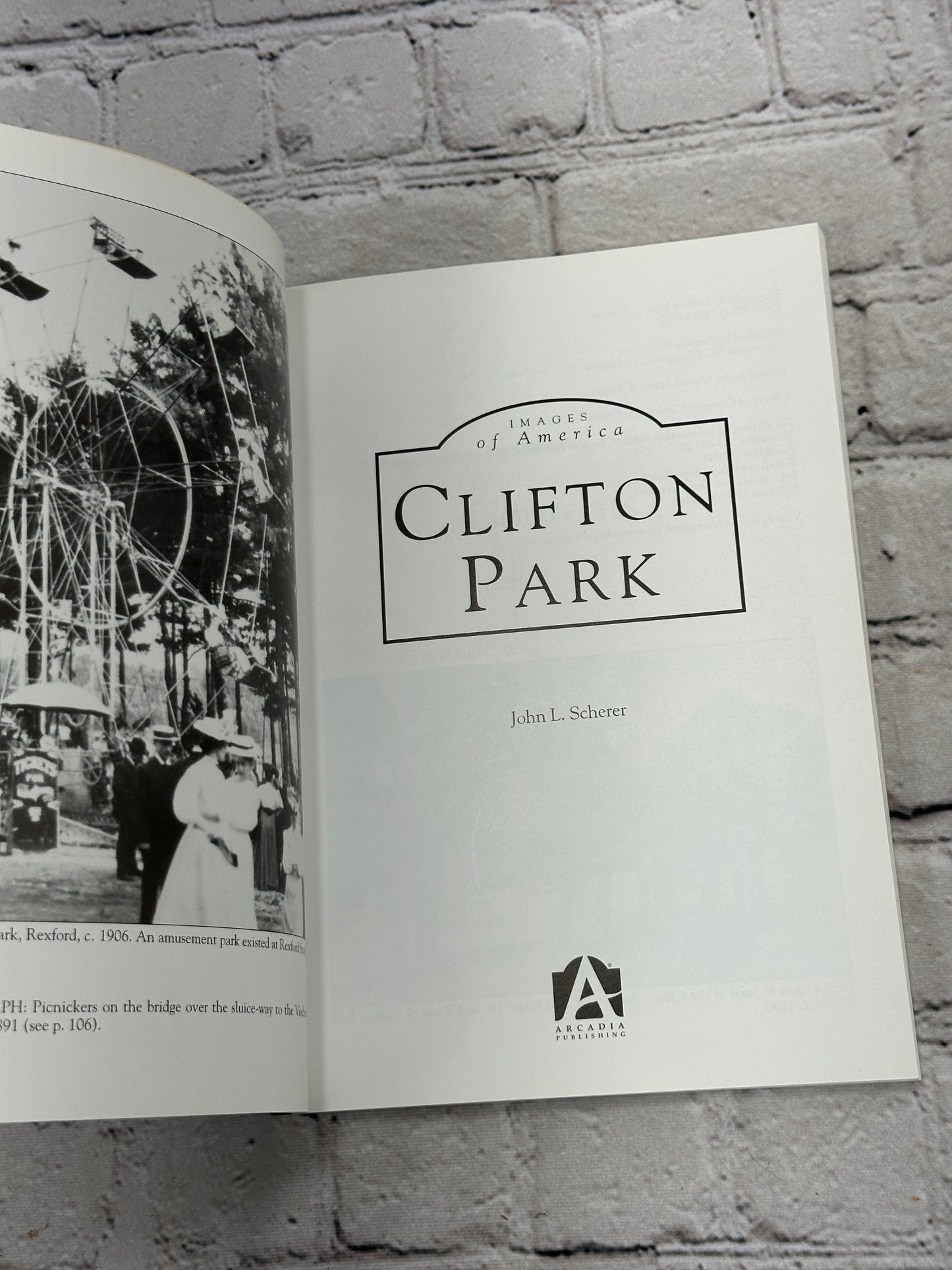 Clifton Park Paperback John L. Scherer [1996]