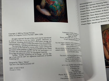 Japanese Tattooing Now: Memory and Transition by Michael McCabe [2005]