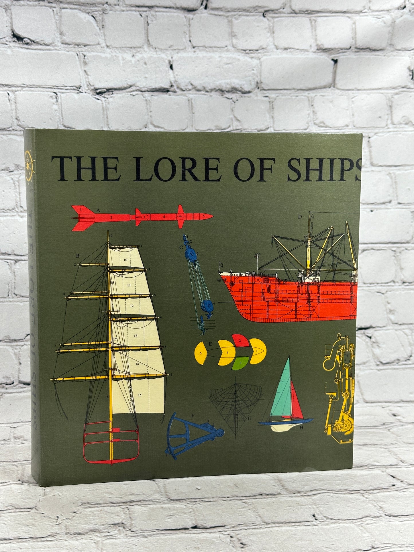 The Lore of Ships Hardcover Book Tre Tryckare [1st Print · 1972]