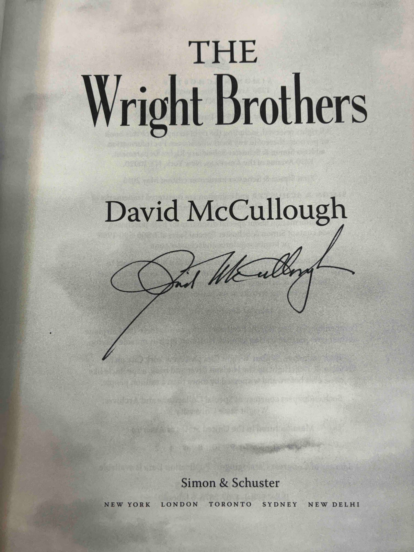 The Wright Brothers (SIGNED)