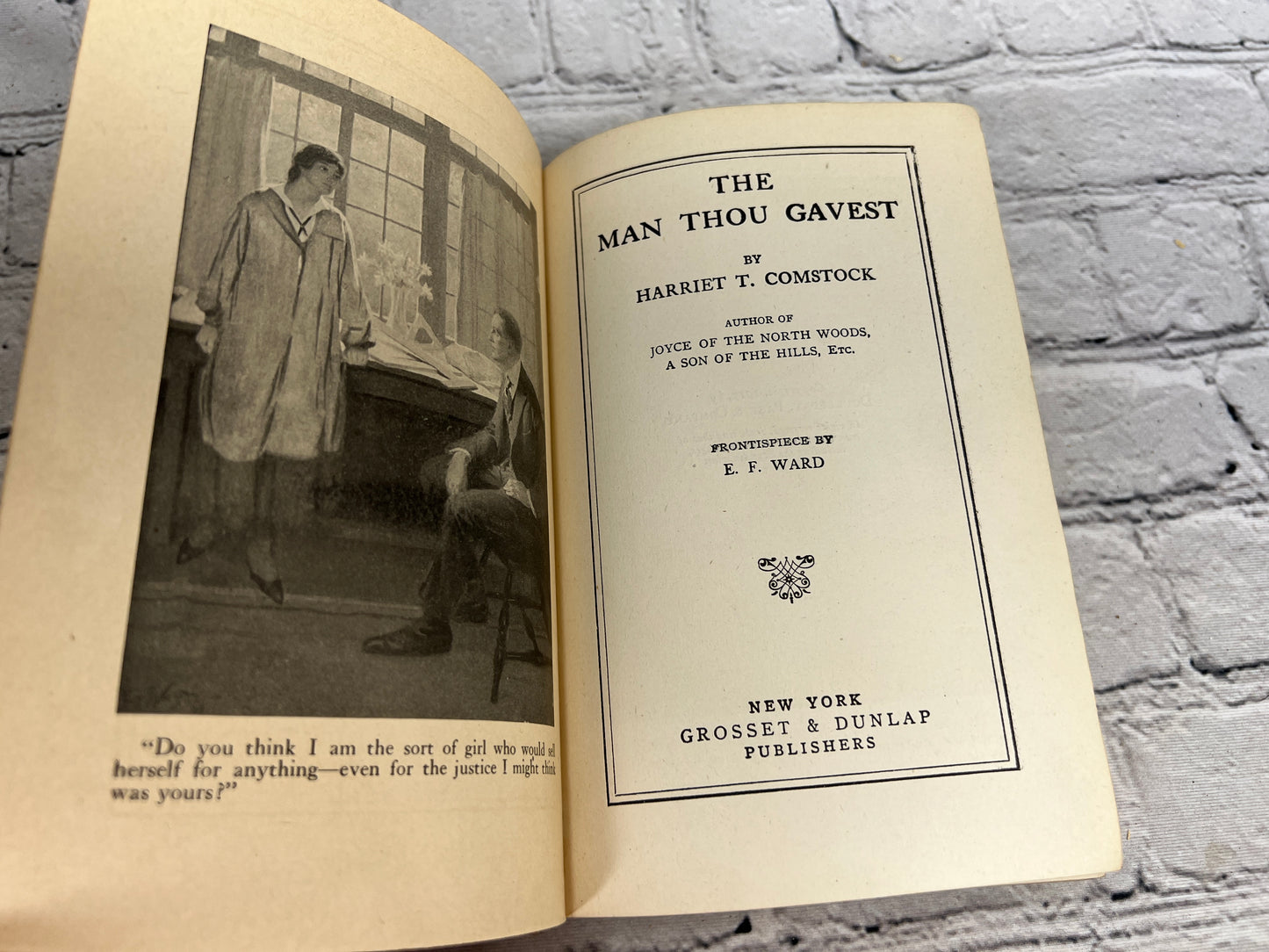 The Man Thou Gavest by Harriet T. Comstock [1917]