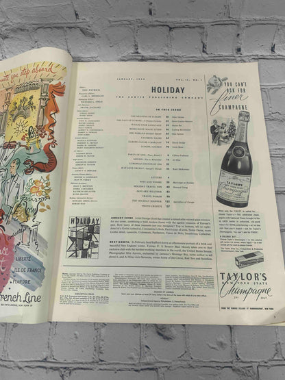 Holiday January, 1954 Vo. 15, No. 1