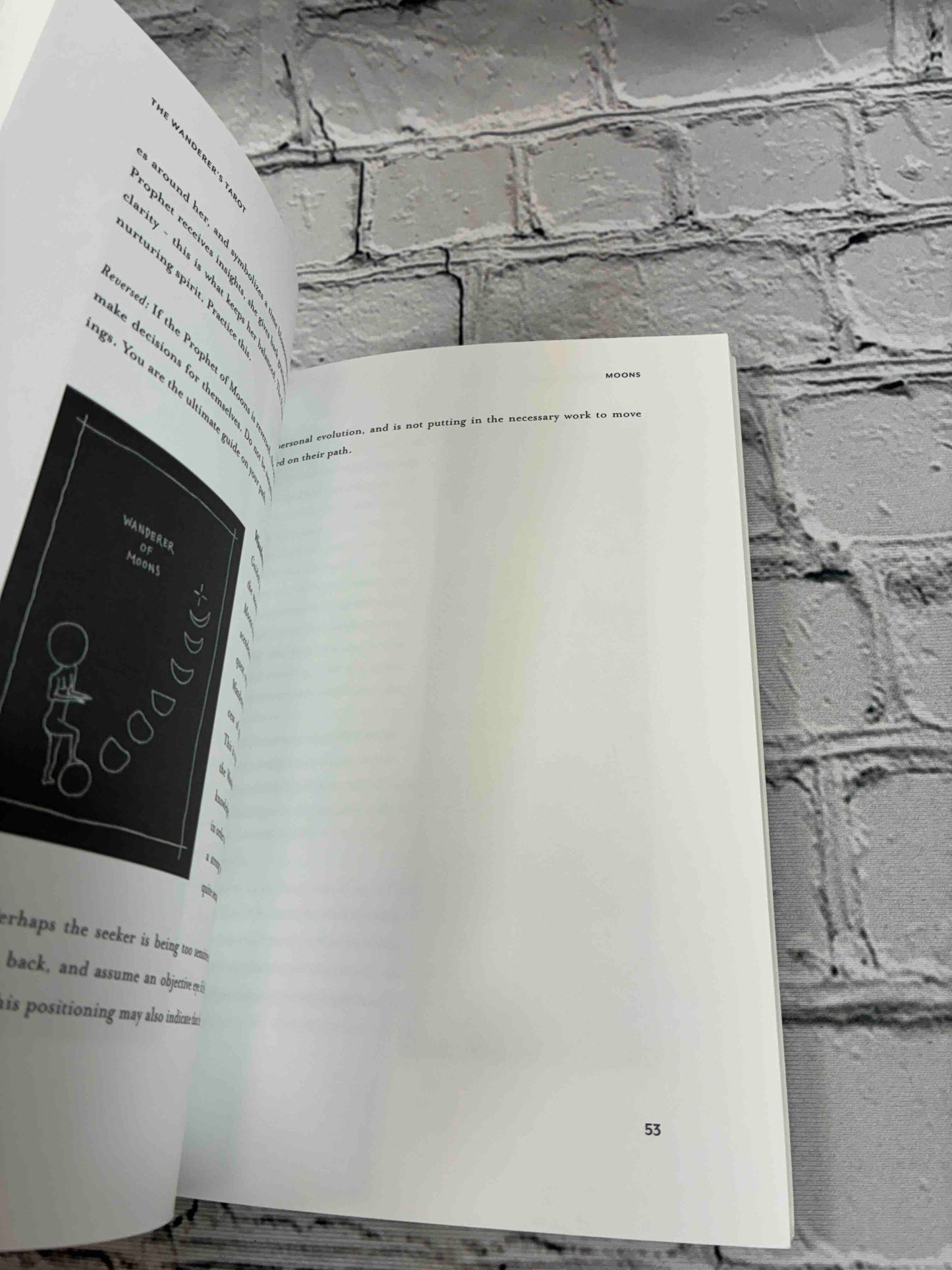 Wanderer's Tarot Guide Book