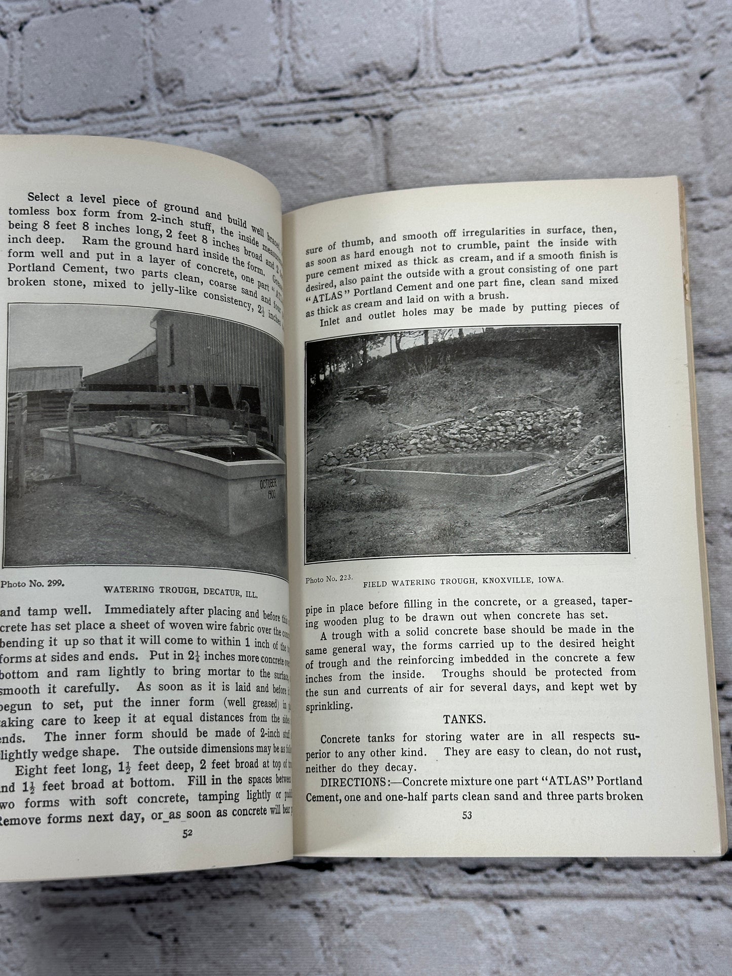 Concrete Construction About the Home and on the Farm [1905 · Sixth Edition]