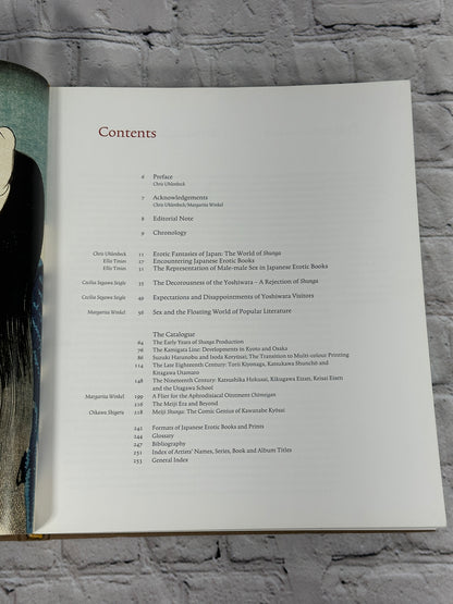 Japanese Erotic Fantasies Sexual Imagery of the Edo Period by Chris Uhlenbeck & Margarita Winkel  [2005]