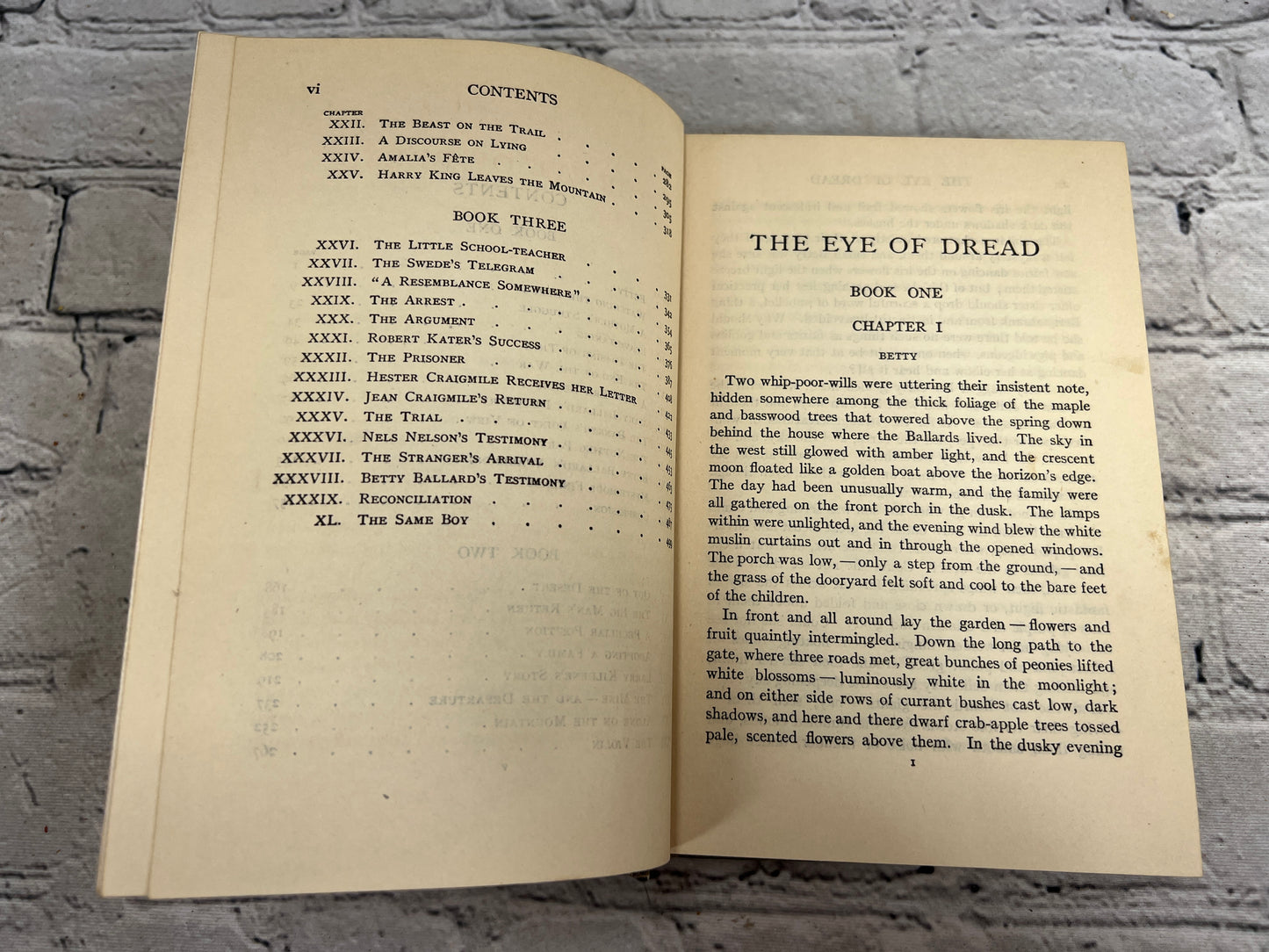 The Eye of Dread by Payne Erskine [1913 · Second Printing]