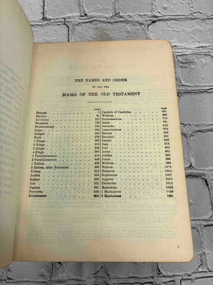The Holy Bible Douay Version