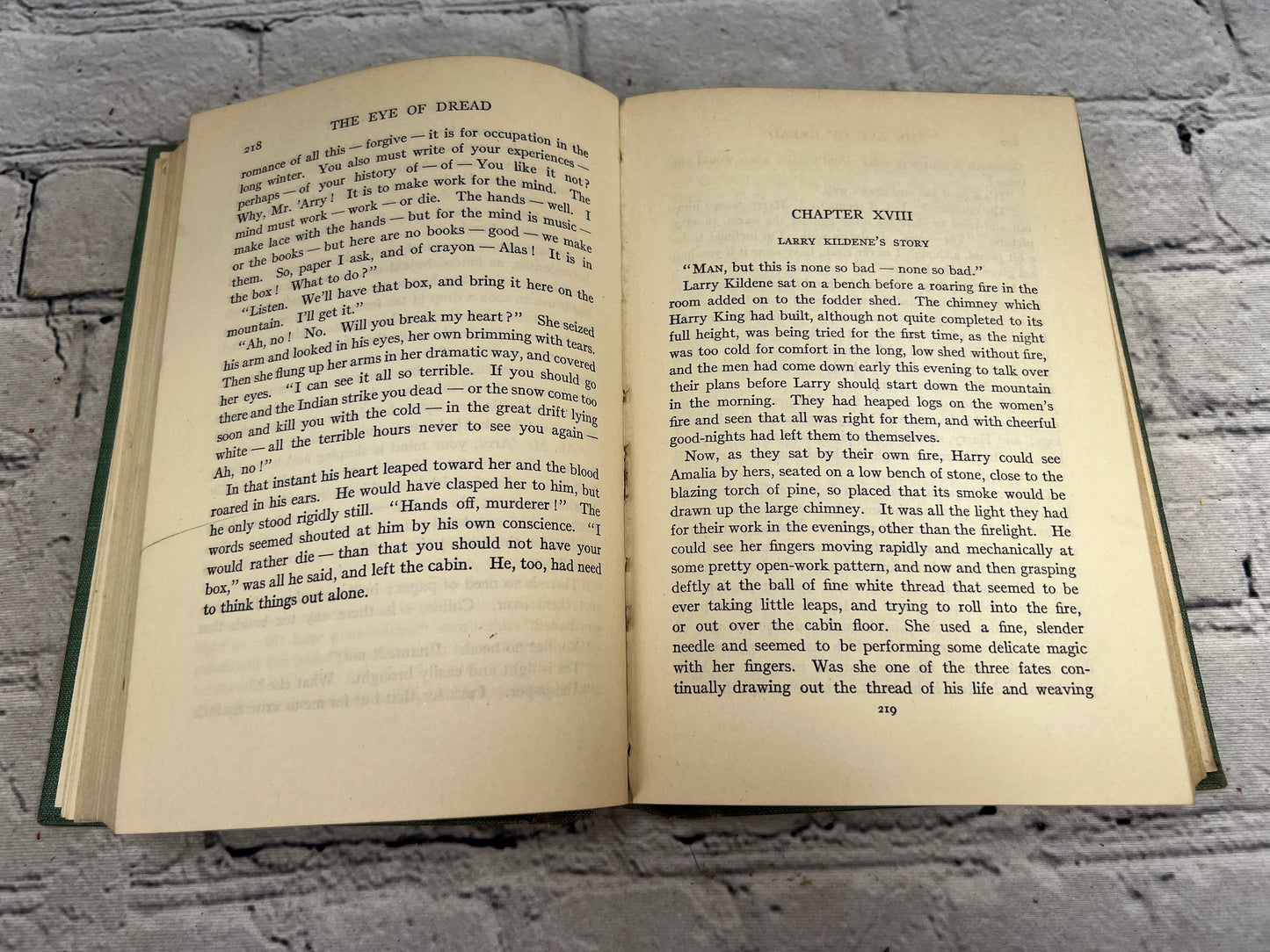 The Eye of Dread by Payne Erskine [1913 · Second Printing]