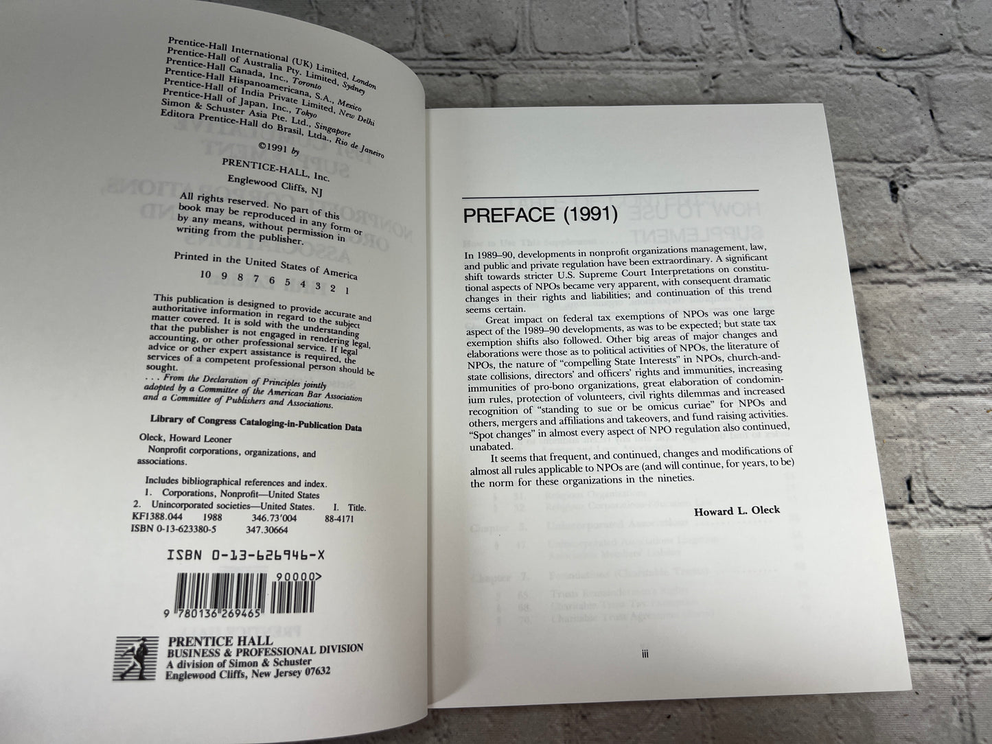 Nonprofit Corporations, Organizations, and Association by Oleck [1991 · 5th ed.]