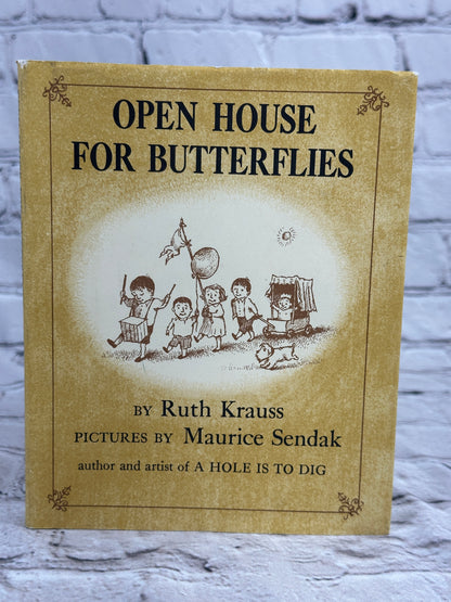 Open House for Butterflies by Ruth Krauss, Pictures by Maurice Sendak