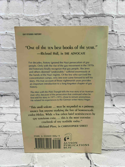 Men With the Pink Triangle: The True, Life-And-Death Story of Homosexuals in the Nazi Death Camps