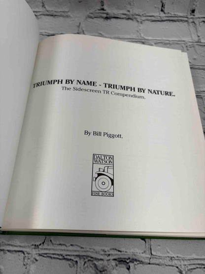 Triumph by Name, Triumph by Nature: The Sidescreen TR Compendium