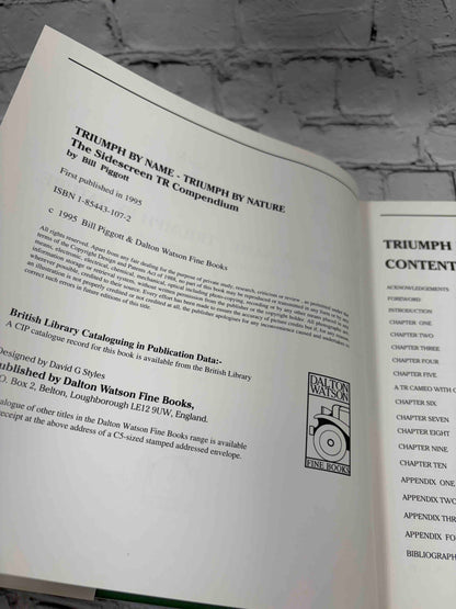 Triumph by Name, Triumph by Nature: The Sidescreen TR Compendium