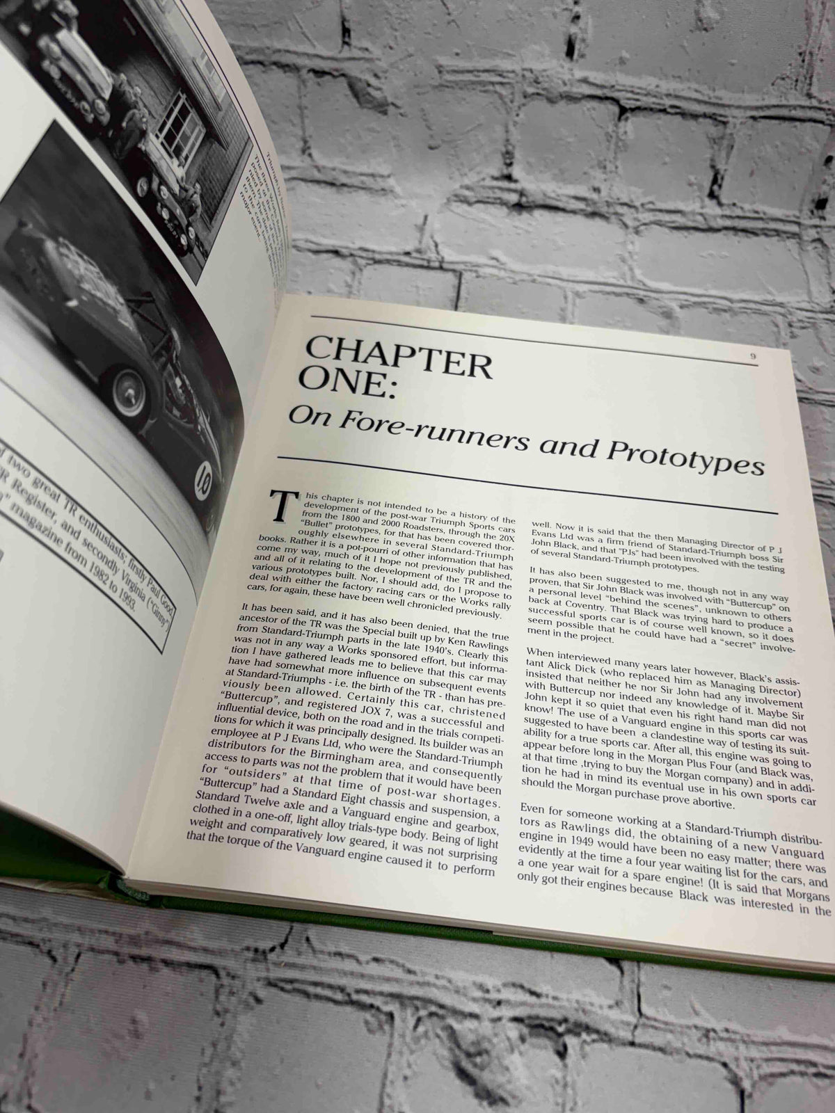 Triumph by Name, Triumph by Nature: The Sidescreen TR Compendium