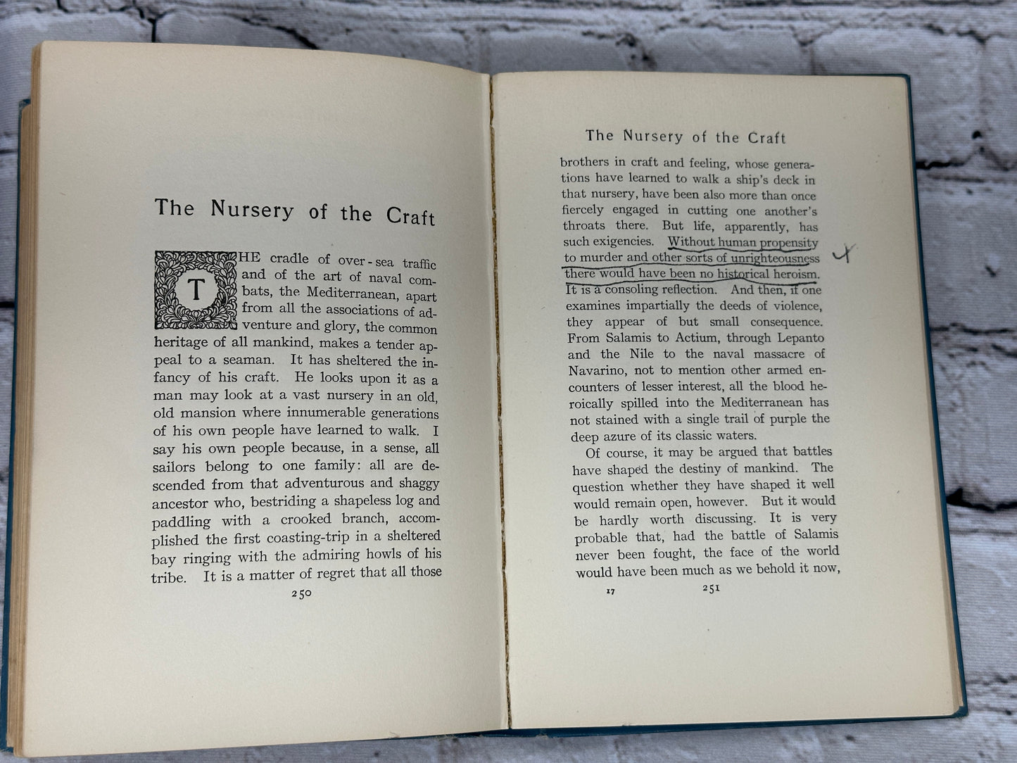 The Mirror of the Sea By Joseph Conrad [1st American Edition · 1906]