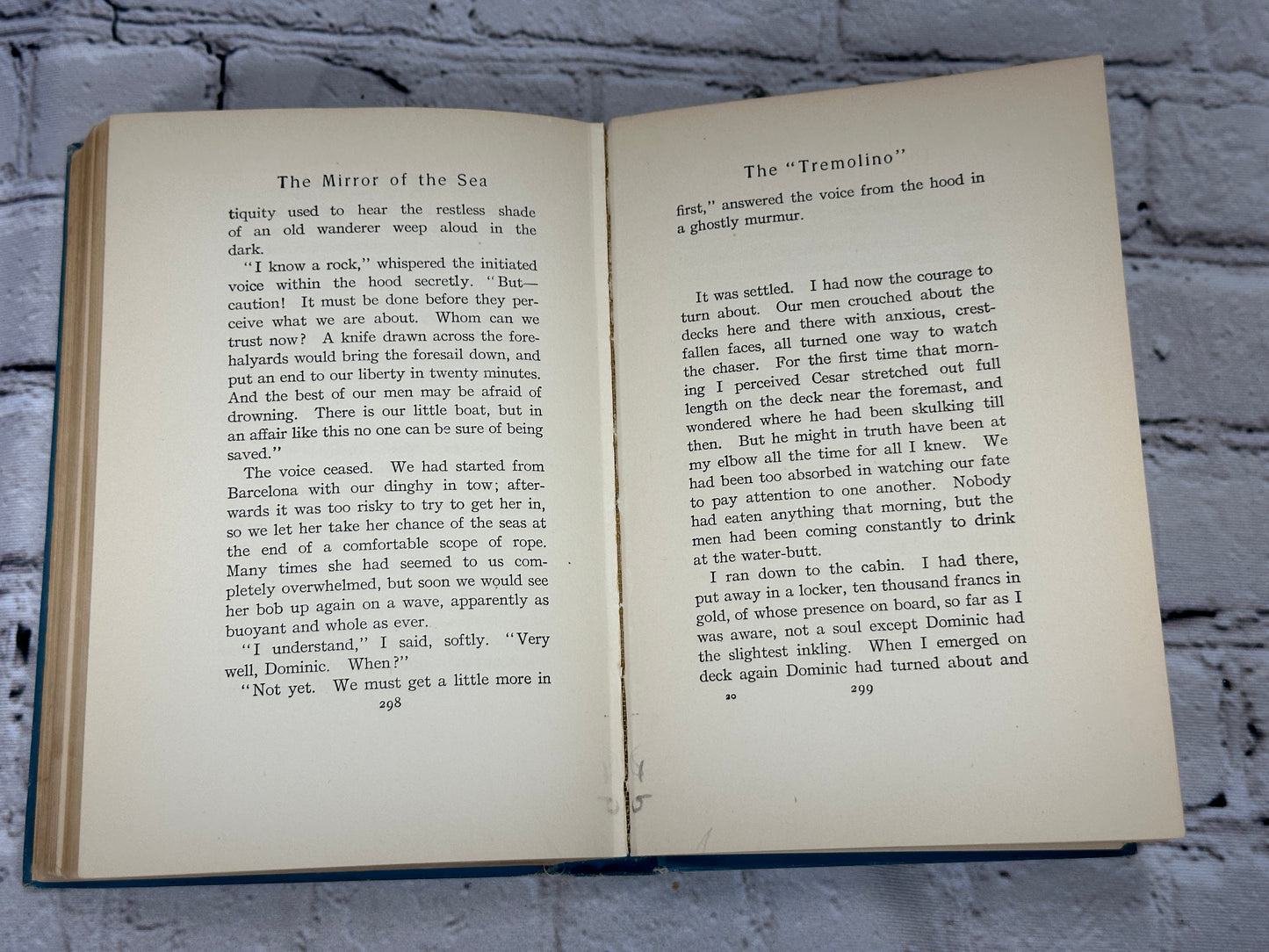 The Mirror of the Sea By Joseph Conrad [1st American Edition · 1906]