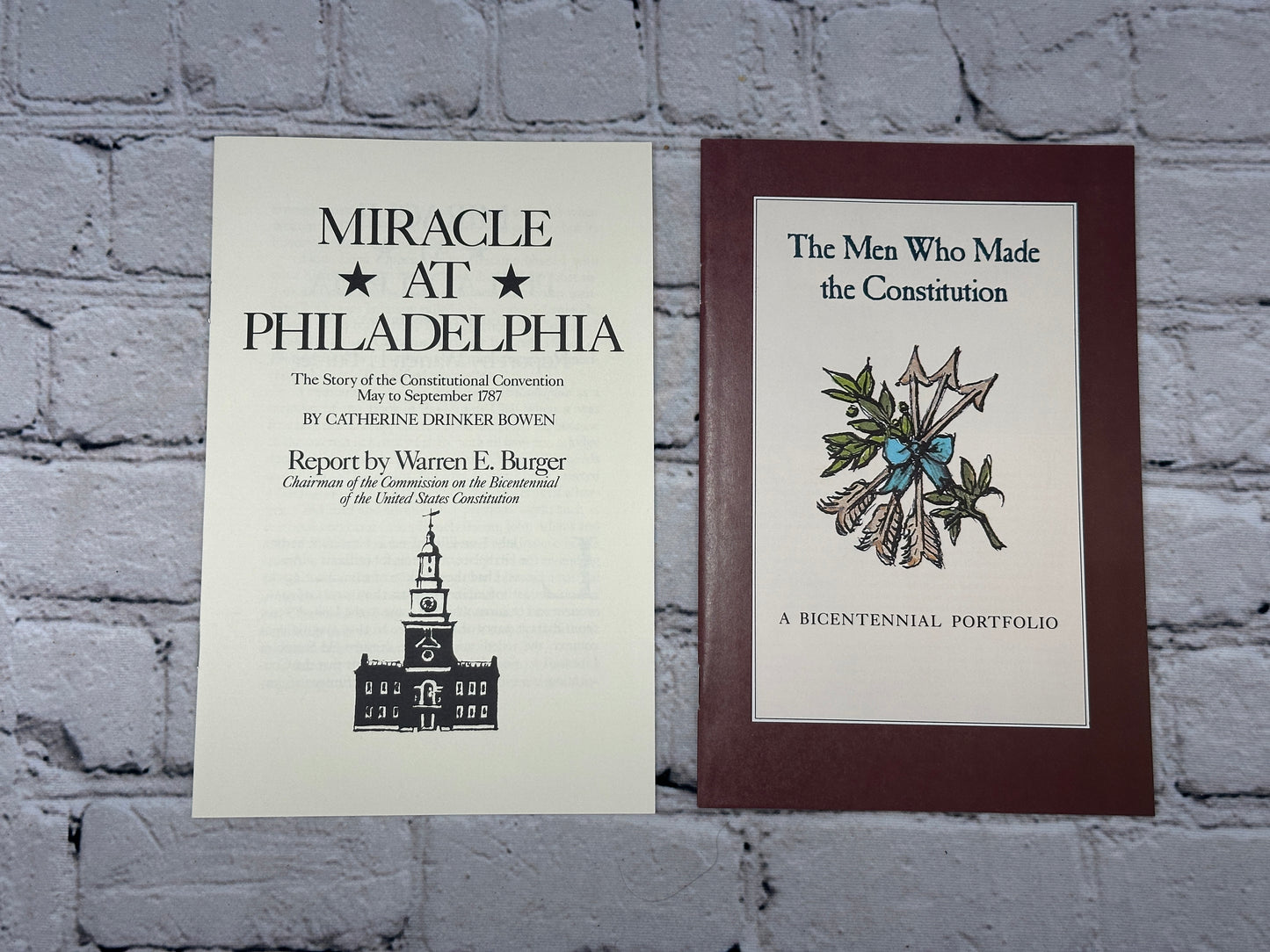 Miracle At Philadelphia by Catherine Drinker Bowen [BCE · w/ inserts · 1986]