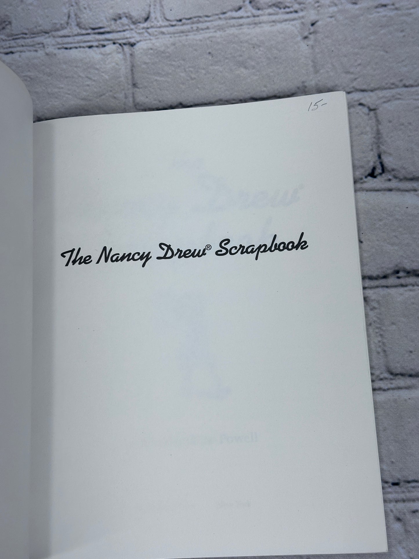 The Nancy Drew Scrapbook by Karen Plunkett Powell [1st Ed. · 1993]