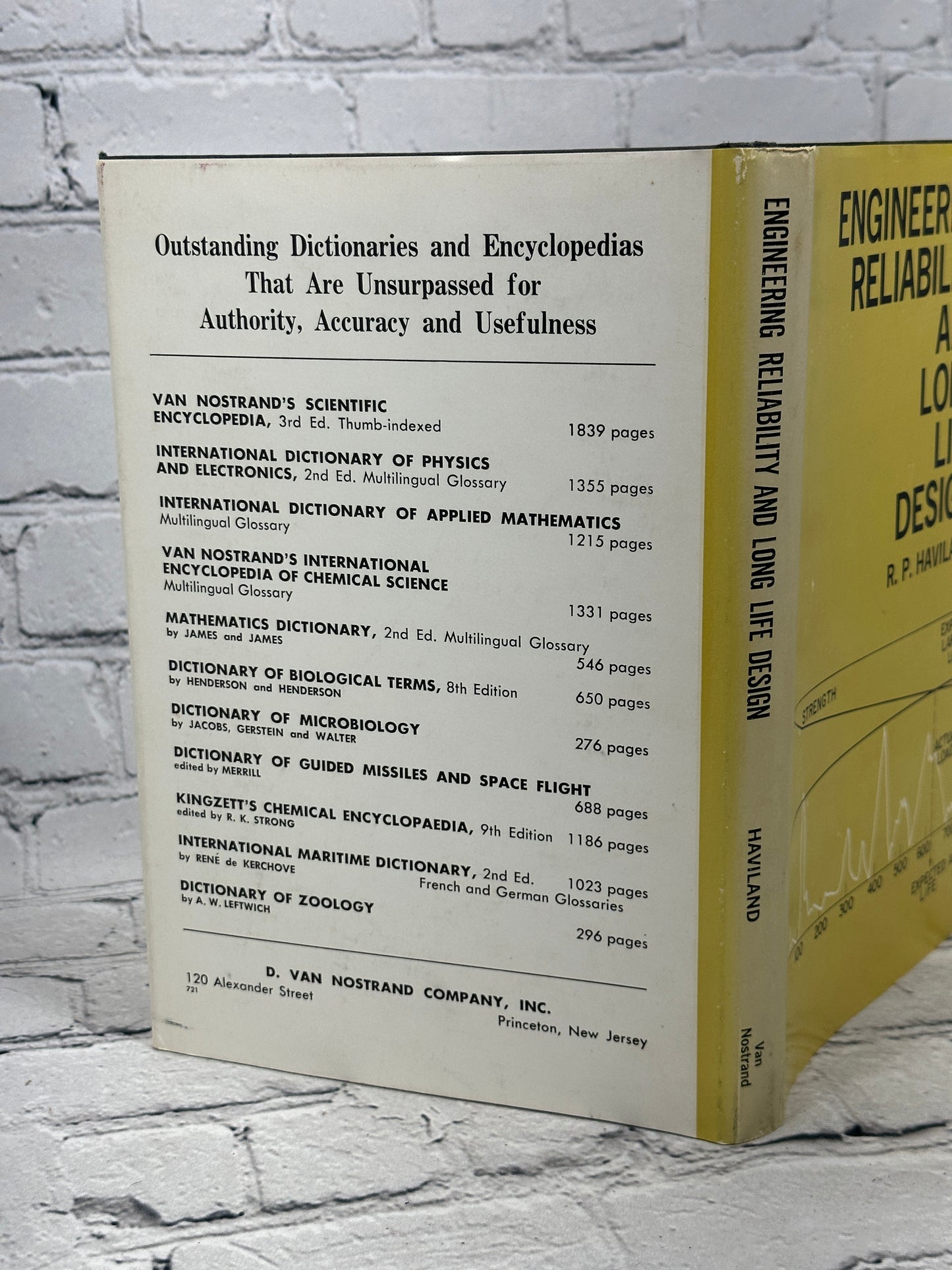 Engineering Reliability and Long Life Design By Robert P Haviland  [1964]